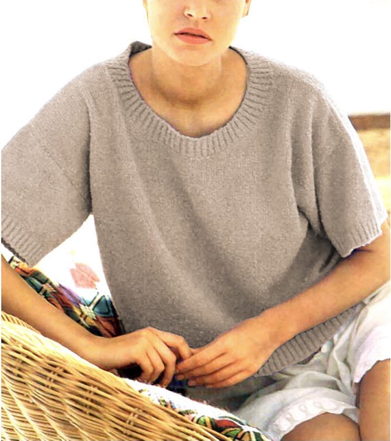 Pullover In Maglia Sottile Con Collo Rotondo 100% Lana · Granata, Marrone Toffee, Moca · Maglie | Massimo Dutti - Foto 2