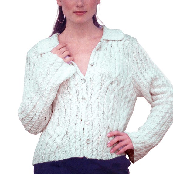 Selber Stricken Strickjacke Zopf Pullover Zopfmuster Stricken