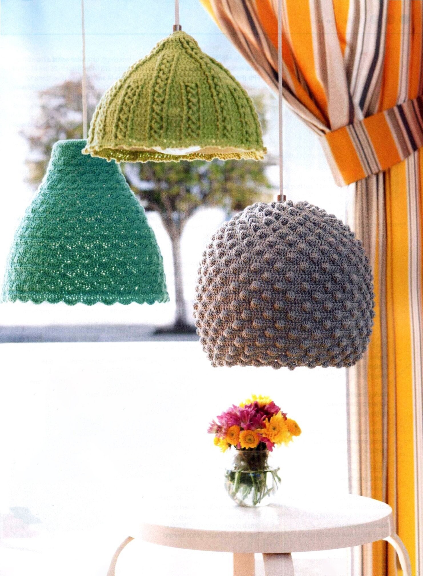 20 Crochet Lamp Shade Free Pattern For 2020  Crochet lamp, Diy hanging  light, Crochet lampshade