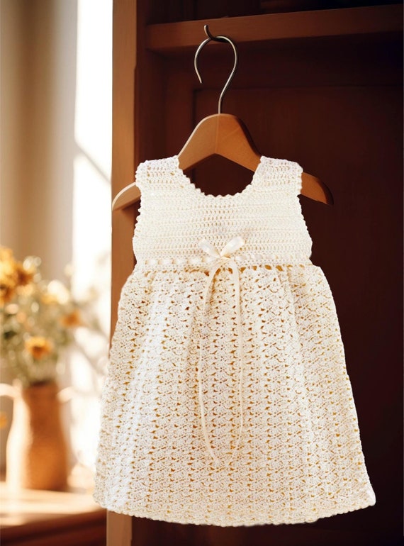Baby Dress | Easy Crochet Pattern | Crochet Dress Baby 0 to 24 Mo. | DIY Newborn Girl Gift | Instant PDF Download - Etsy Baby Dress | Easy Crochet Pattern | Crochet Dress Baby 0 to 24 Mo. | DIY Newborn Girl Gift | Instant PDF Download - Etsy