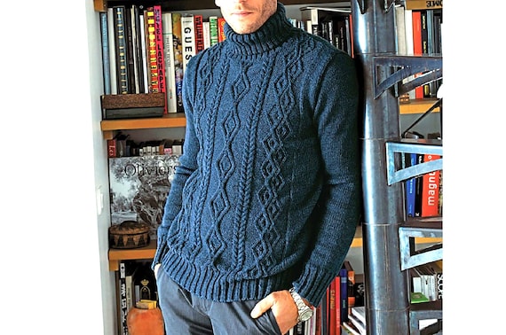 Aran Rollkragen Herren Aran Sweater Herren Rollkragen Pullover