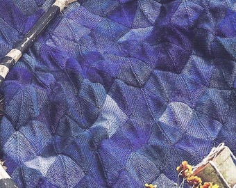 Couverture patchwork à motif PDF | MAGNIFIQUE couverture, couverture de pique-nique colorée, motif facile à tricoter, téléchargement immédiat