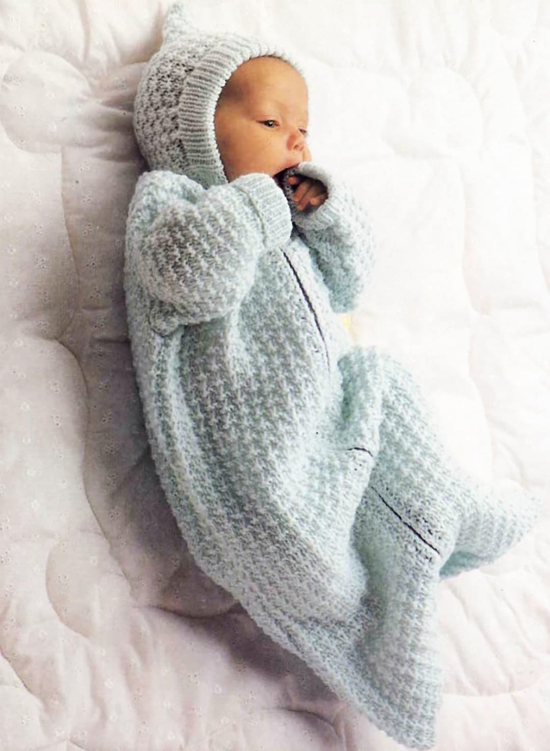 Baby Sleeping Bag Knitting Pattern | PDF Pattern Baby Sleep Sack | Easy ...