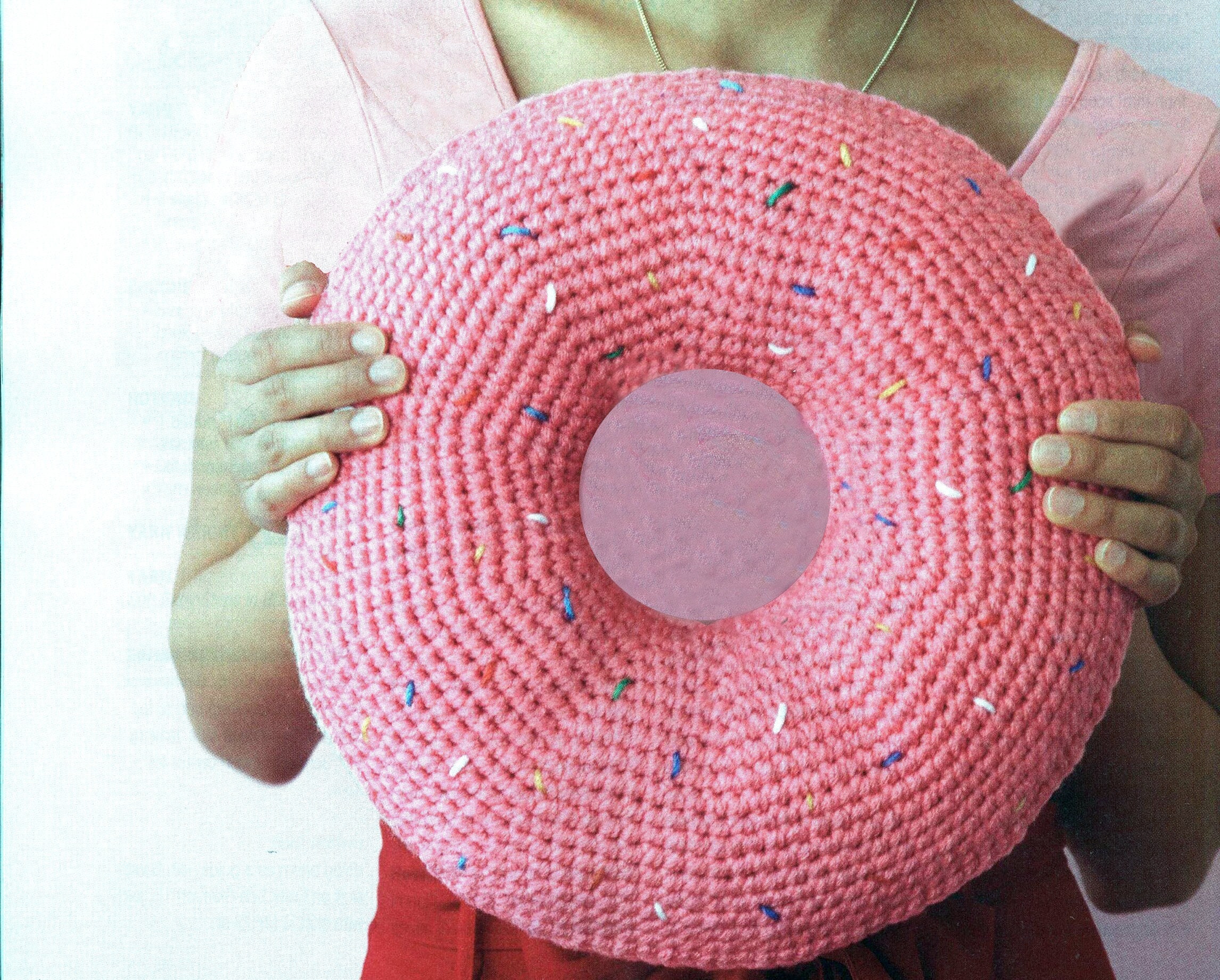 Donut Pillow Addi Express Kingsize Circular Knitting Machine