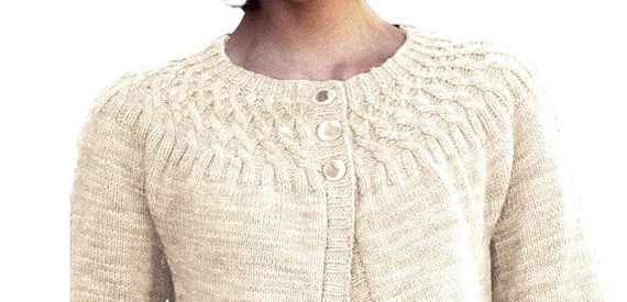 Selber Stricken Strickjacke Zopf Zopfmuster Strickanleitung Damen