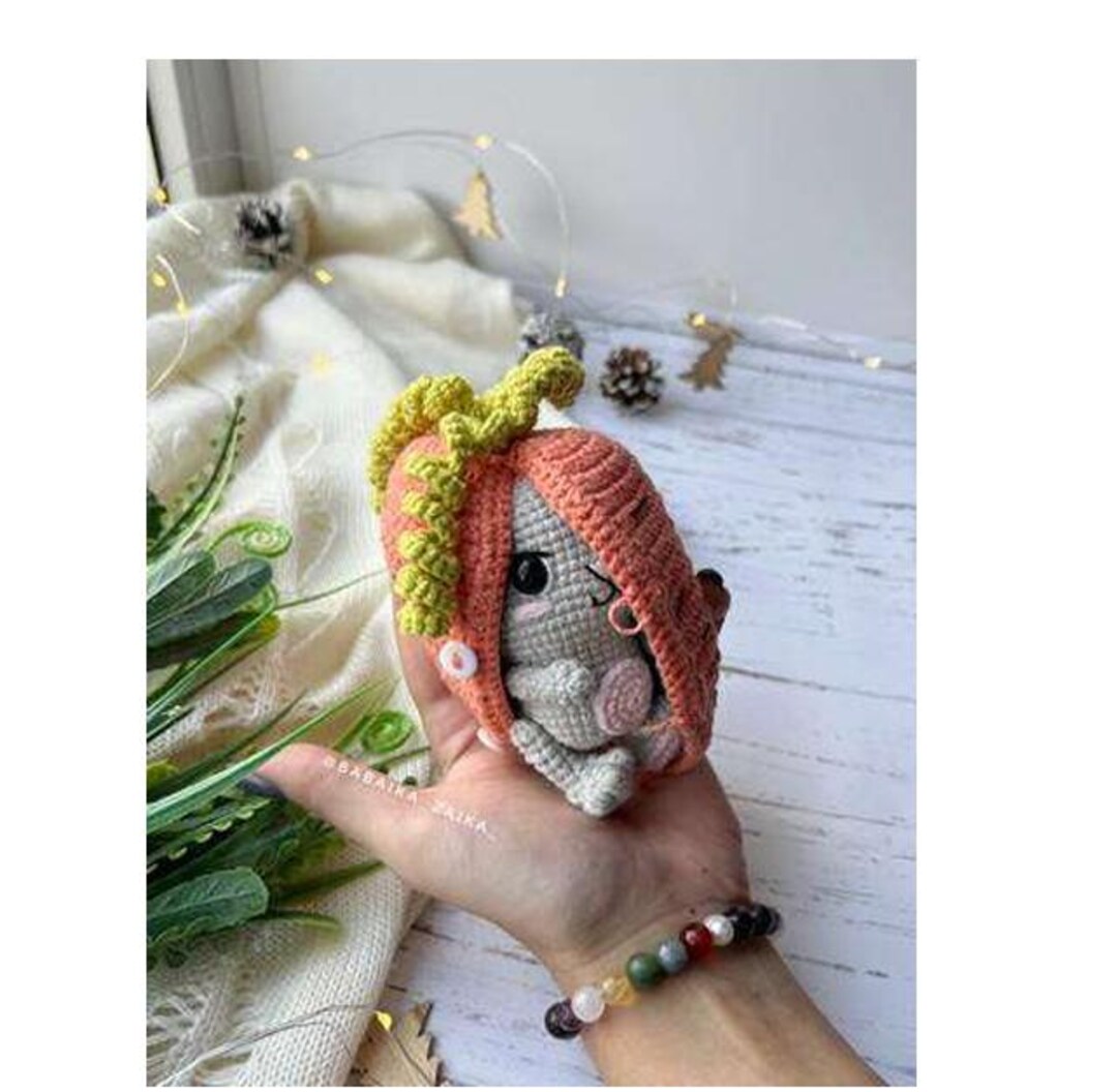 PDF Crochet Bunny Carrot Amigurumi Pattern Easter Crochet - Etsy