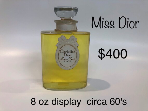 Christian Dior Miss Dior Paris Perfume Factice 8oz