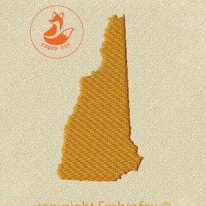 New Hampshire Embroidery Design -downloadable embroidery file-