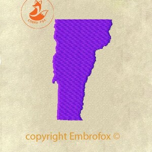 Vermont Embroidery Design -downloadable embroidery file-
