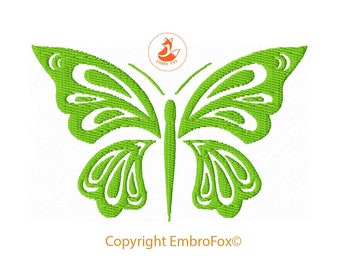 Diseño de bordado de mariposa: viene en 3 tamaños ~ (archivo descargable) ~