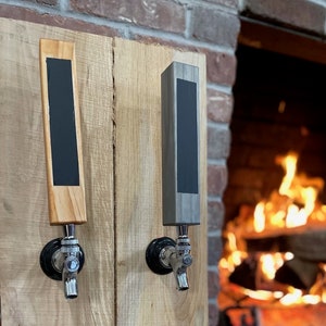 Beer Tap Handle with Chalkboard Paint