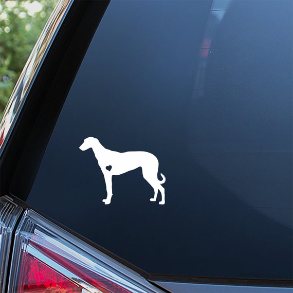 Greyhound Dog Vinyl Die Cut Car Decal Sticker FREE SHIPPING Greyhound Dog Vinyl Die Cut Car Decal Sticker FREE SHIPPING