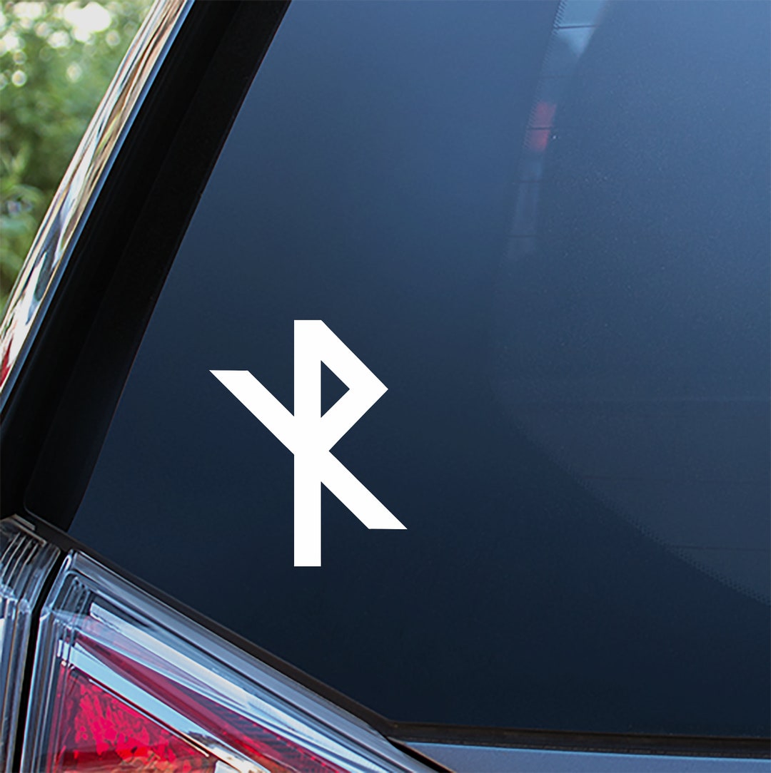 Safe Travel Rune Sticker for Car Window, Bumper, or Laptop. Free