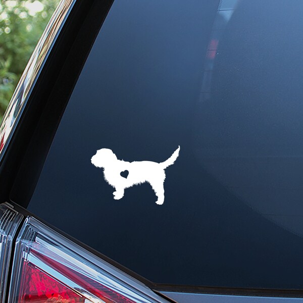 Basset Fauve De Bretagne Sticker For Car Window, Bumper, or Laptop. Free Shipping!