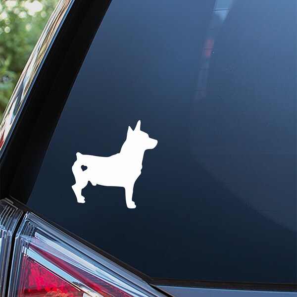 Teddy Roosevelt Terrier Sticker For Car Window, Bumper, or Laptop. Free Shipping!