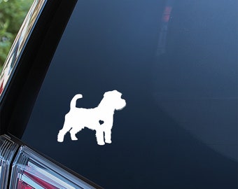 Russell Terrier Sticker For Car Window, Bumper, or Laptop. Free Shipping!