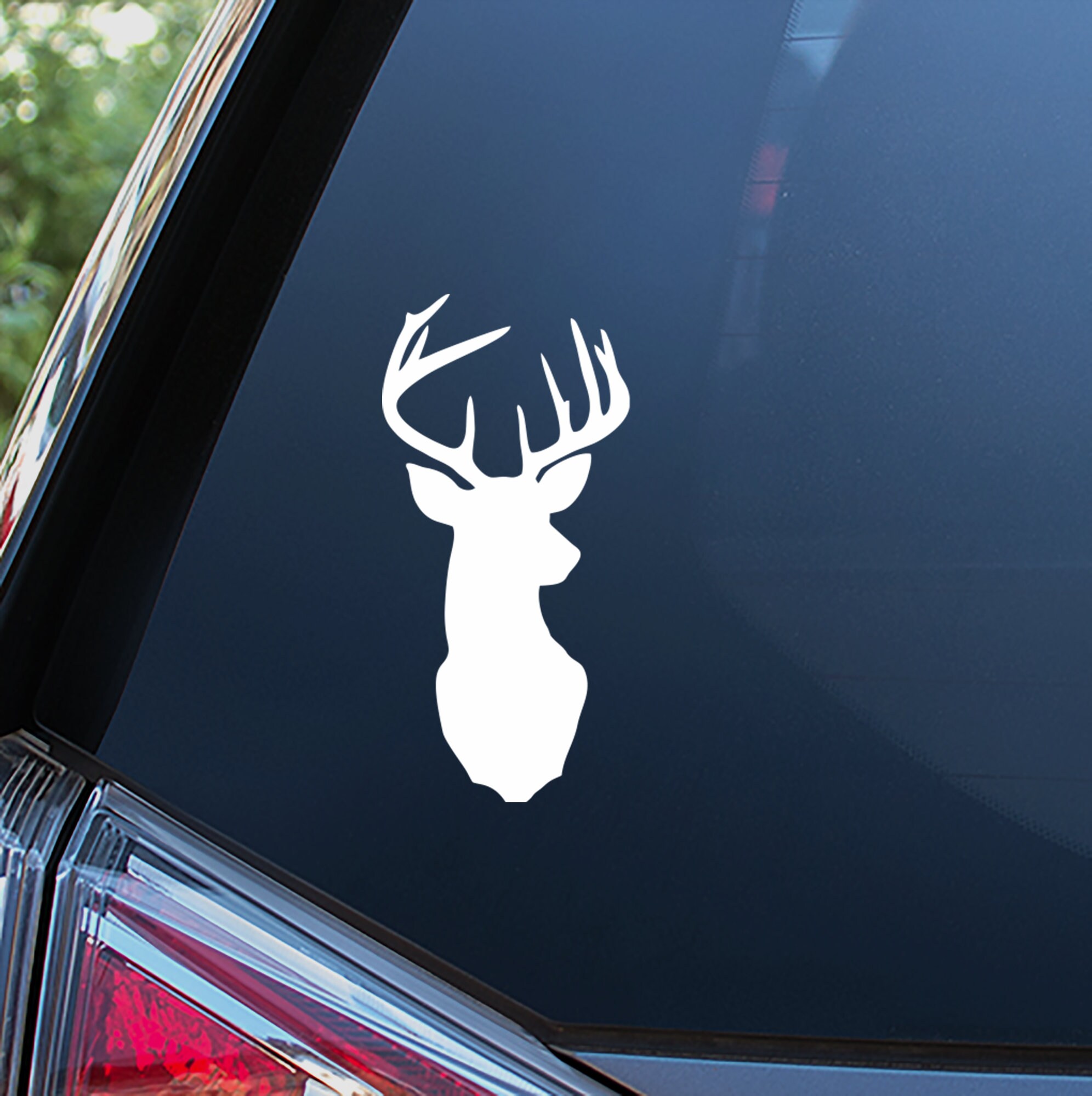 Hunting Fishing Decal Sticker / Hunting Sticker / Outdoors Decal / Fishing  Decal / Decals for Cars / Buck / Gifts for Dad / Car Decals 