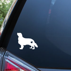 Cavalier King Charles Spaniel Sticker For Car Window, Bumper, or Laptop. Free Shipping!