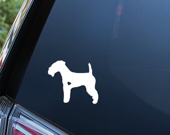 Lakeland Terrier Sticker For Car Window, Bumper, or Laptop. Free Shipping!