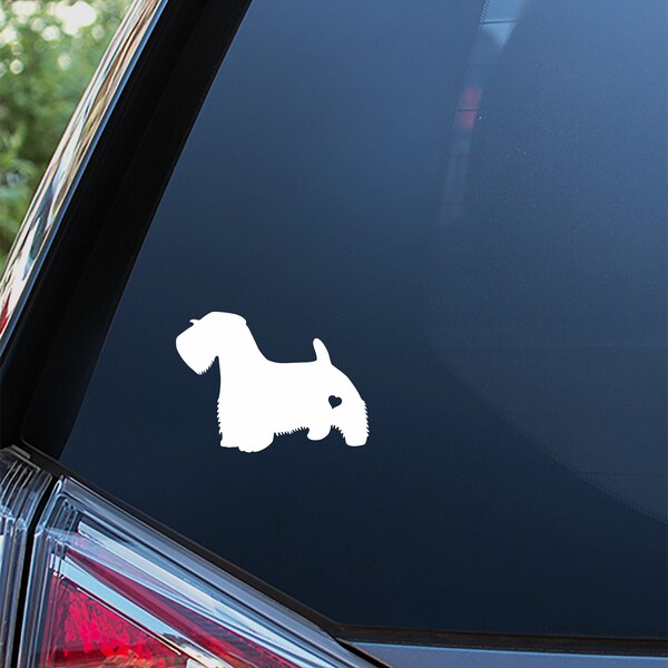 Sealyham Terrier Sticker For Car Window, Bumper, or Laptop. Free Shipping!