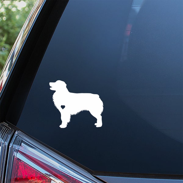 Miniature Australian Shepherd Sticker For Car Window, Bumper, or Laptop. Free Shipping!