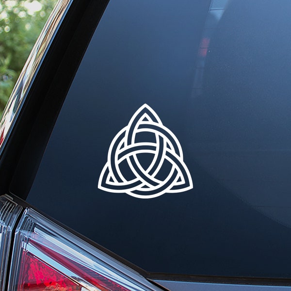 Triquetra Sticker For Car Window, Bumper, or Laptop. Free Shipping!