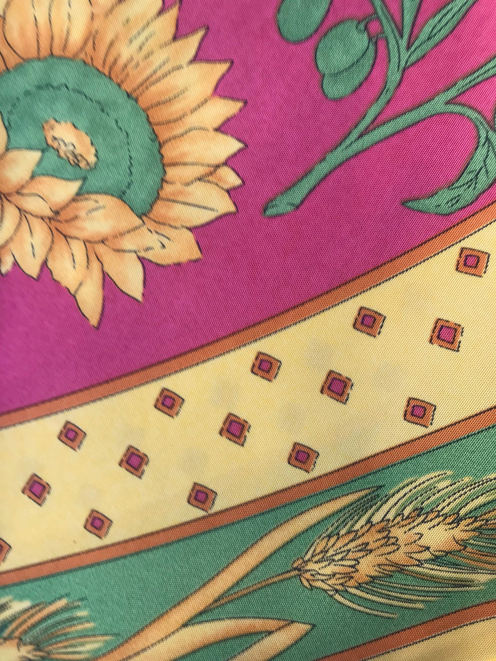 French Provence 70” Round Polyester Tablecloth (red and Yellow With ...