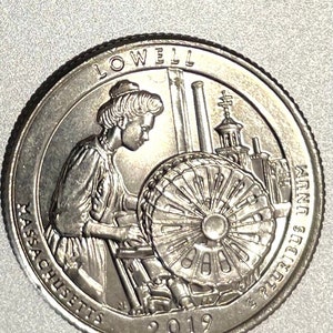 2019 D Lowell National Parks Quarter, B.U.