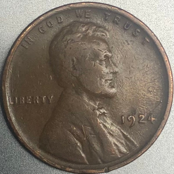 1924 Lincoln Wheat Cent.