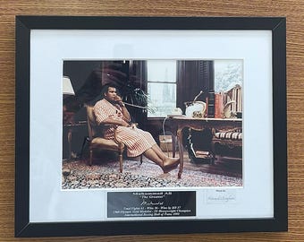Muhammad Ali Framed Print: 1980 L.A. Home Photo, Limited Edition (1/30)