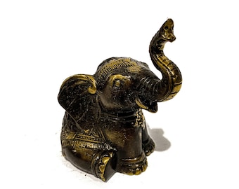 Bronze Elephant statue, Valentine Gift, Elephant Gift, Gift For Mom, Mothers Day Gift, gifts for her, Animal Ornament, Holiday Decor