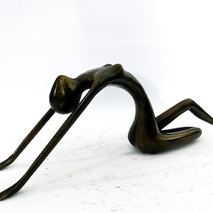 Abstract Gymnastic Statue 9.4 inch, Mothers day Gift, Gymnastic Statue, Yoga Sculpture, Statue Sports Women, Home Decor, Halloween Gift