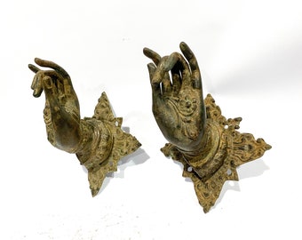 Unique Pair Hand, Summer Gift, Summer Decor, Gift, Wall Hook, Akash Mudra Hand coat hook, Gifts for him, gifts for her, Home Decor