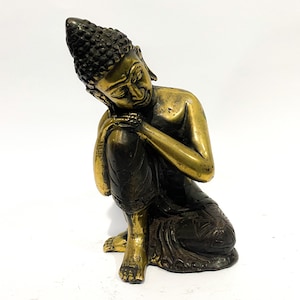 Buddha statue 5.1&quot;, Summer Gift, decoration buddha sculpture, buddha statue, Home Decor, Bronze Gifts, Buddha Decor, Summer Decor