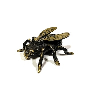 Bee Figurine 3&quot;, Summer Gift, gift for her, Home Decor, insect Statue, Gift Idea, Bee Statue, Gifts for him, gifts for her, Animal Figurine
