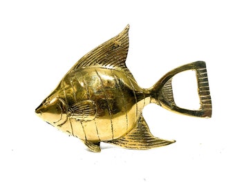 Poisson Articulé En Nacre - Objet Décoratif Vintage - Occasion