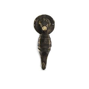 Unique Hook Sea Horse, Summer Decor, Gift Idea, Summer Gift, Bronze Hook, Handmade hook, Wall Hook, Father&#39;s Day Gift, Brass Hook