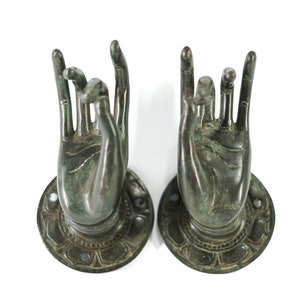 Large Unique Pair Hand, HalloweenGift, Holiday Decor, Gift Idea, Wall Hook, Akash Mudra Hand, Gifts for him, gifts for her, Halloween Decor
