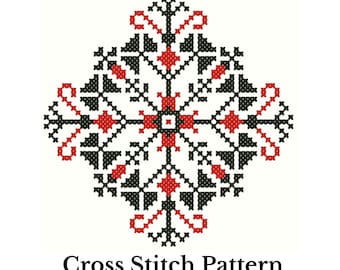 Slavic Cross Stitch Machine Embroidery Pattern Instant Download File