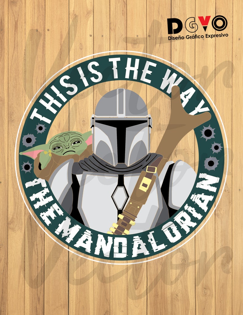Download Svg Mando and baby Yoda Star Wars svg Boba Fett vector ...