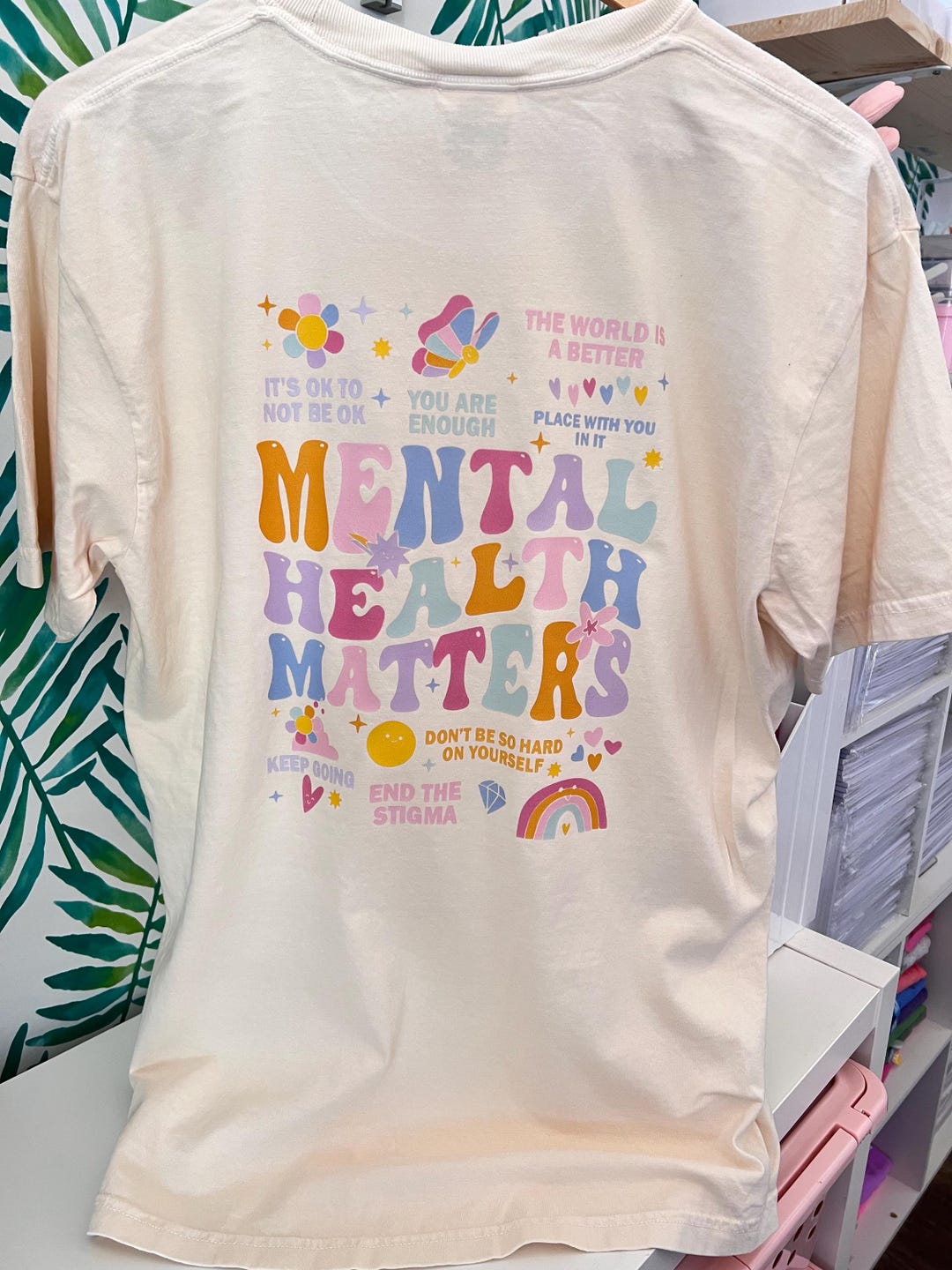 Mental Health Matters T Shirt - Etsy