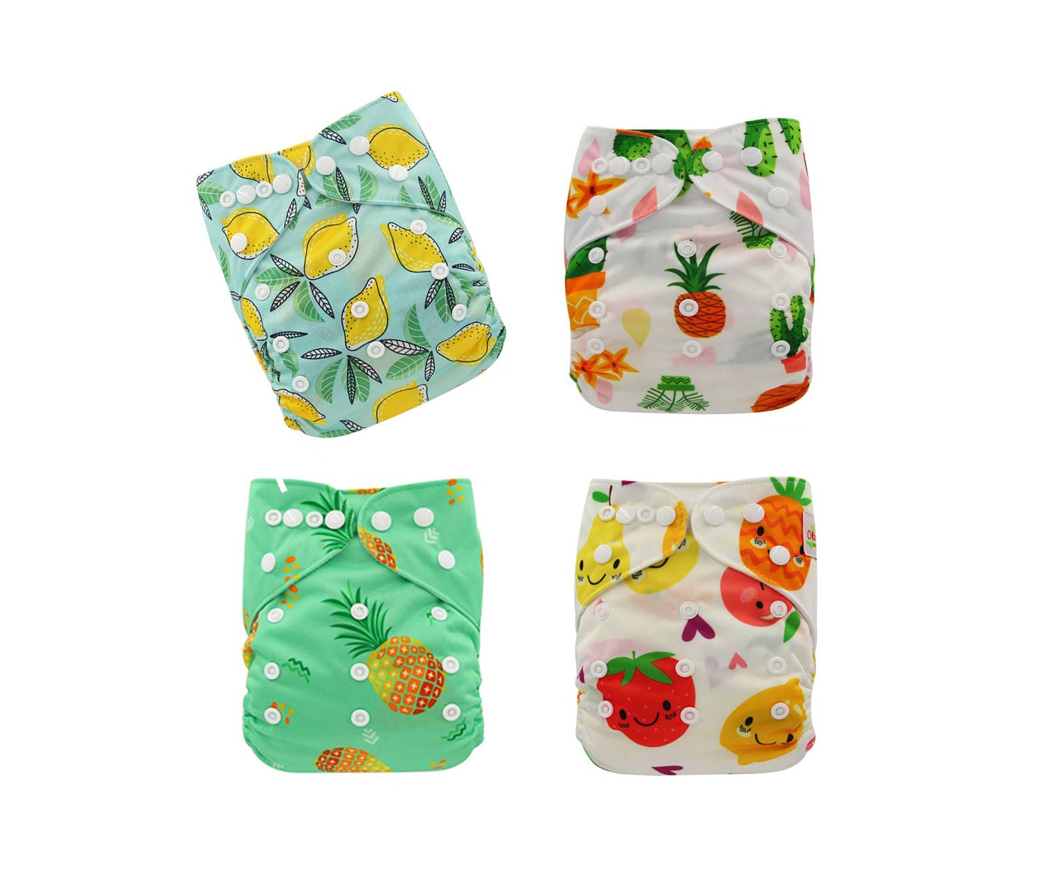 6 Baby Diapers Starter Kit Washable Nappies Cloth Diaper Etsy