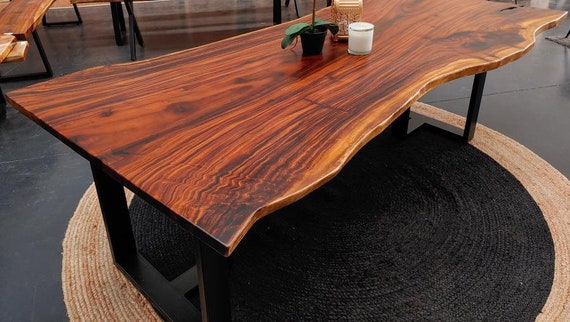 Live Edge Raintree Table LAD0021 Etsy UK