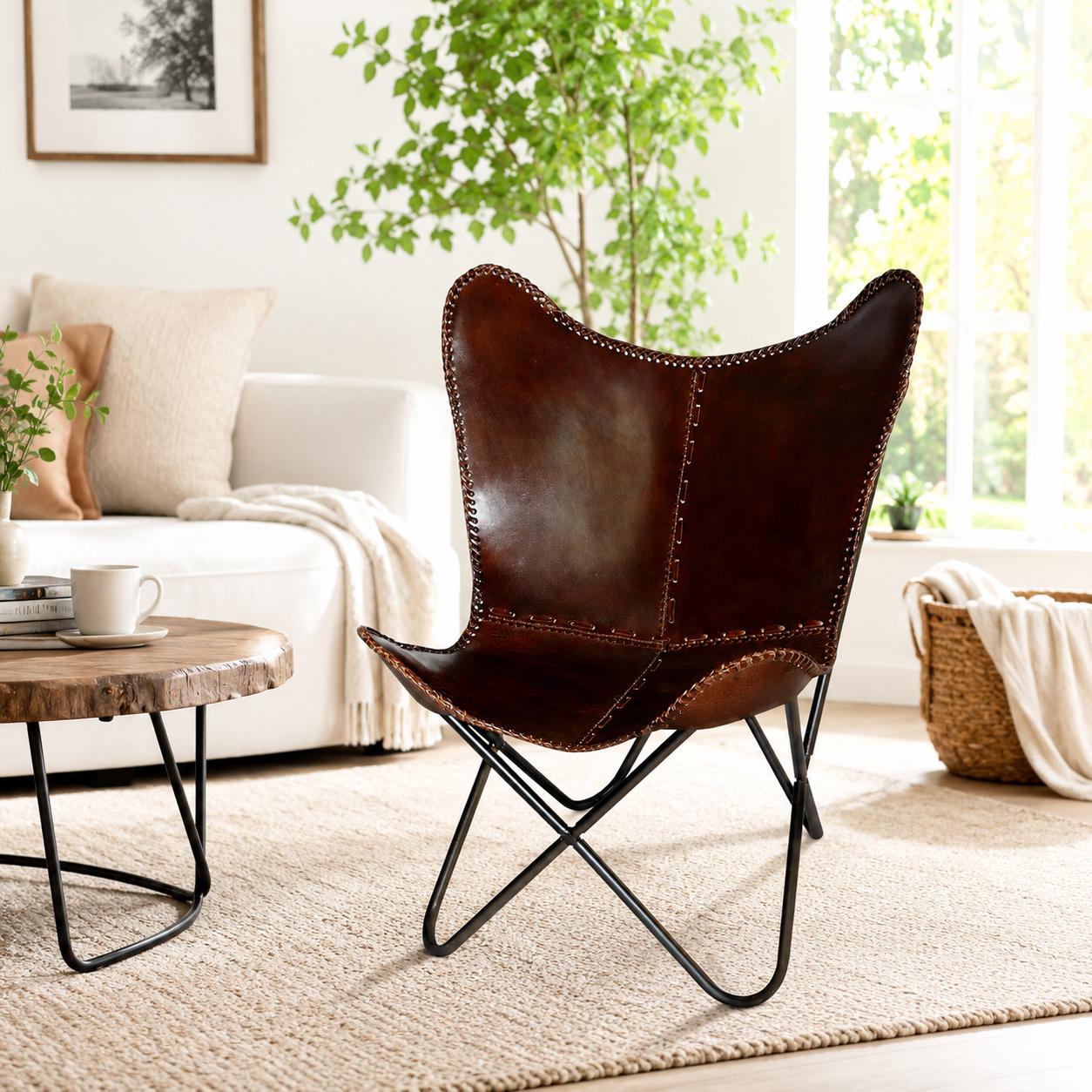 Hancock Moore Leather Chair - Etsy Canada