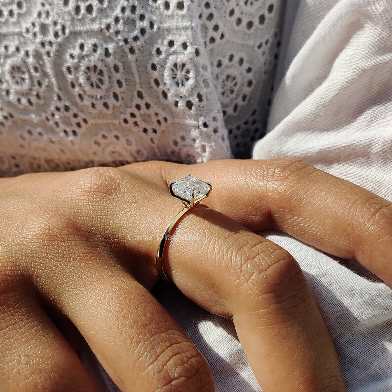 solid yellow gold ring