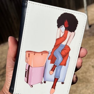 Personalized Passport Cover, Christmas Gift for Traveler, Travel Gift For Women, Passport Cover Wallet, Passport Holder, Passport Gift