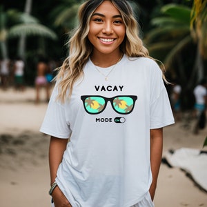 Vacay Mode Tee, Vacay Mode Shirt, Beach Shirt, Vacay Shirt, Vacay Mode On Shirt, Vacay Vibes Shirt, Travel Mode Shirt, Family Trip Shirt