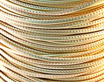 3mm Round Soft Leather Cord: Sewing & Jewelry Crafts