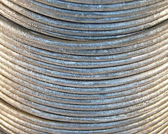 3mm Genuine Leather Round Cord