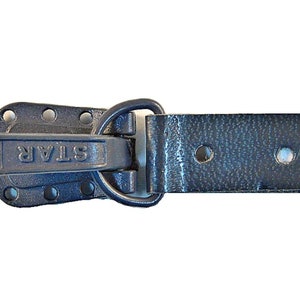 Metal Fur Clip Fastener with Leather Strap - Garment Closure (2-Piece Set)